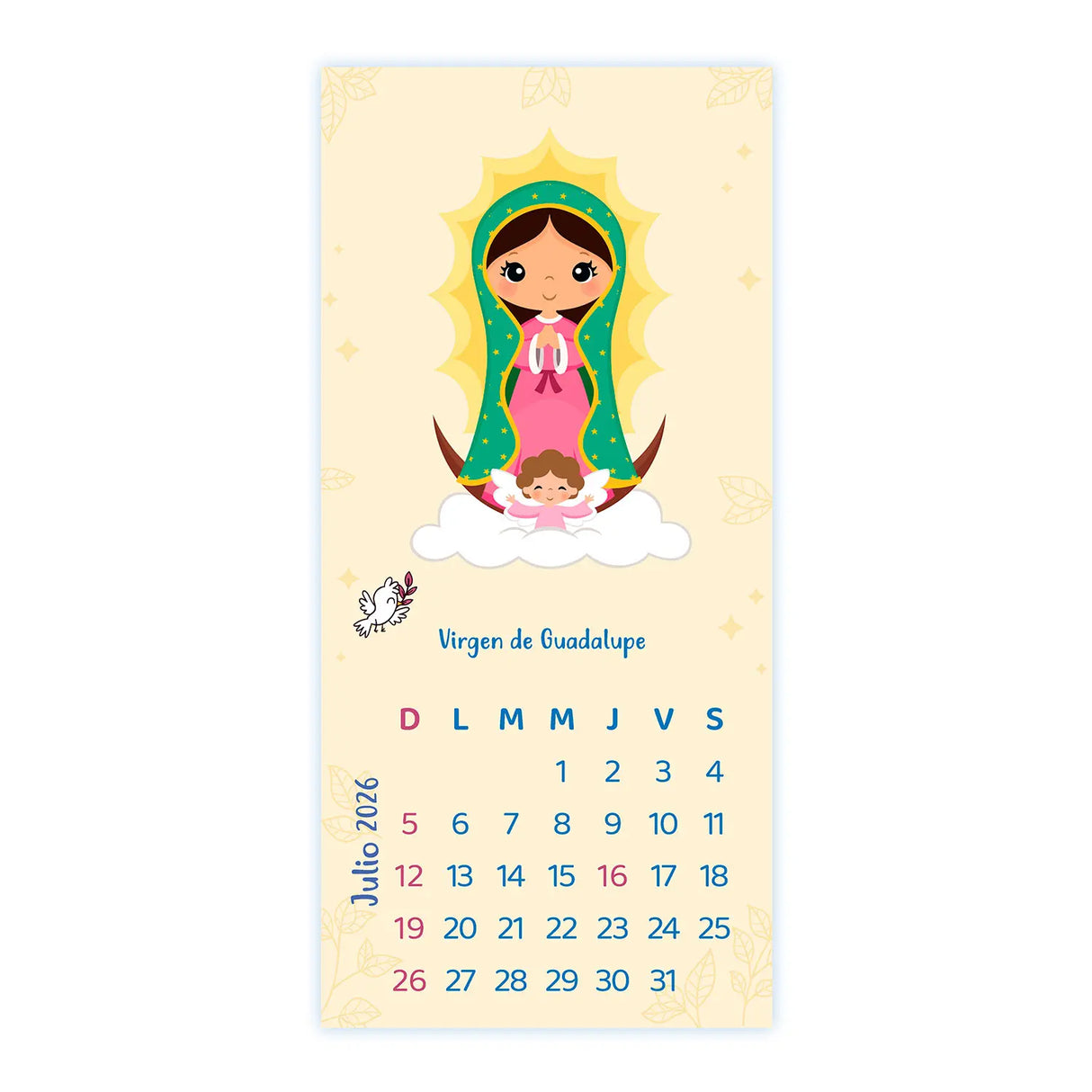 Calendario Caminando con.... María Infantil 2026