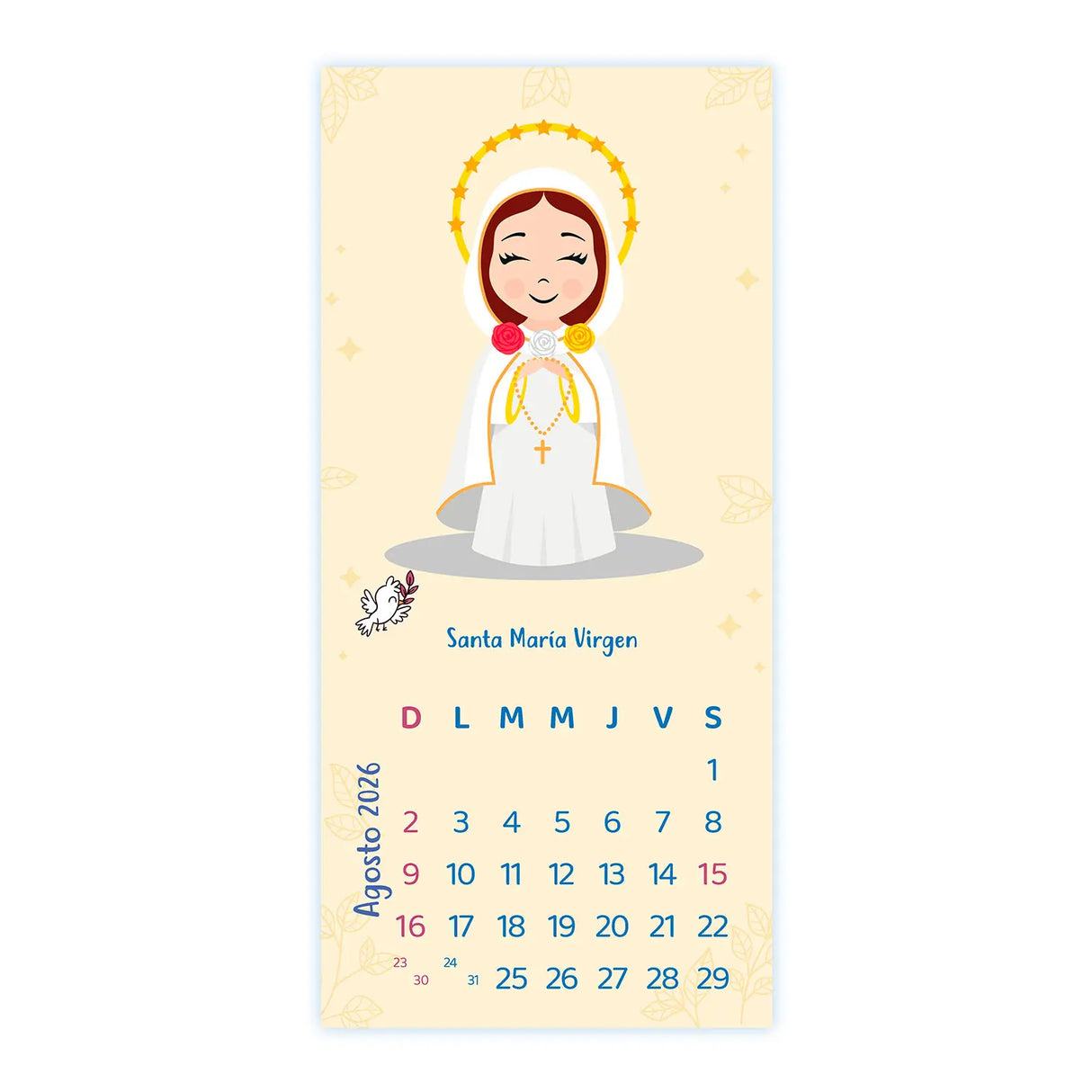 Calendario Caminando con.... María Infantil 2026