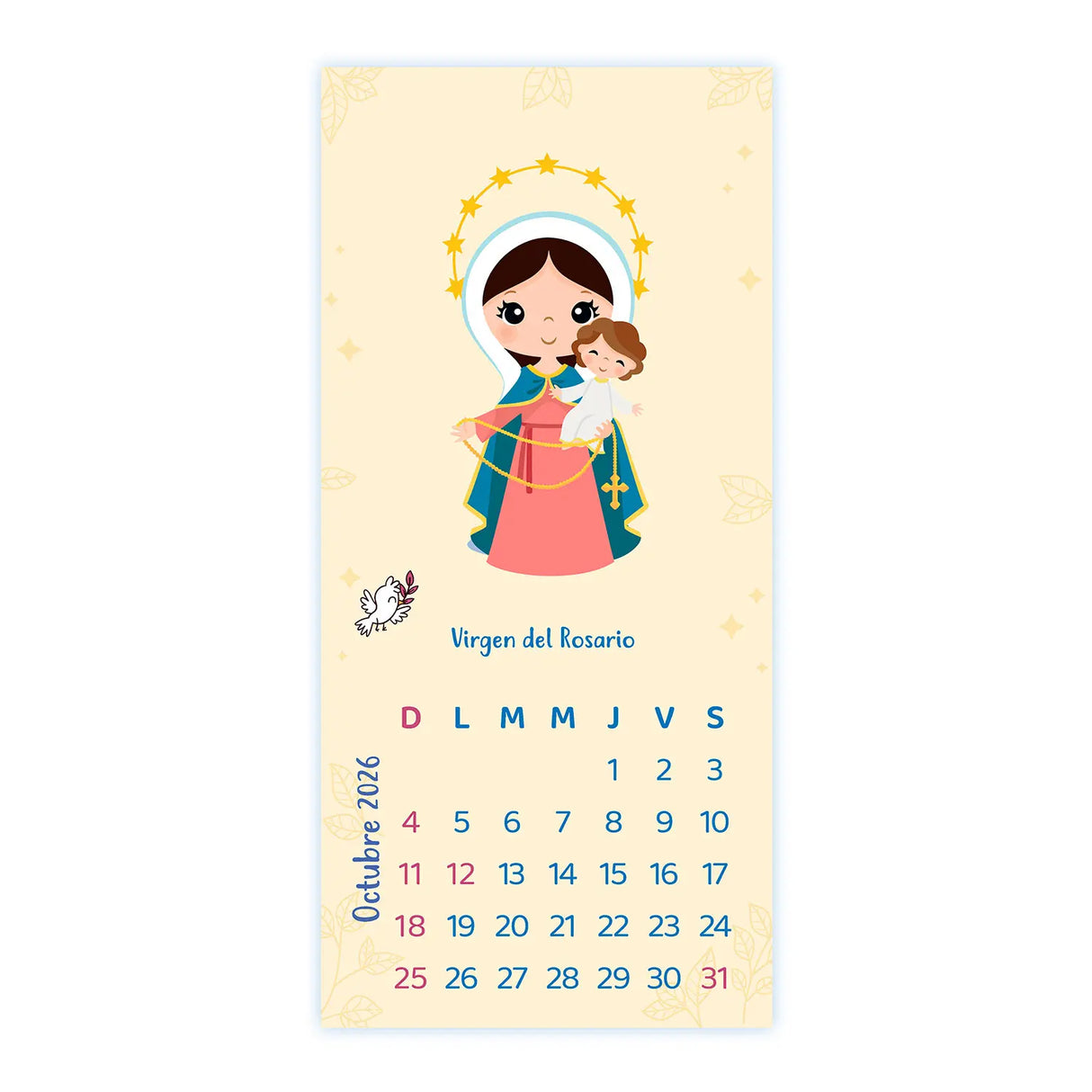 Calendario Caminando con.... María Infantil 2026
