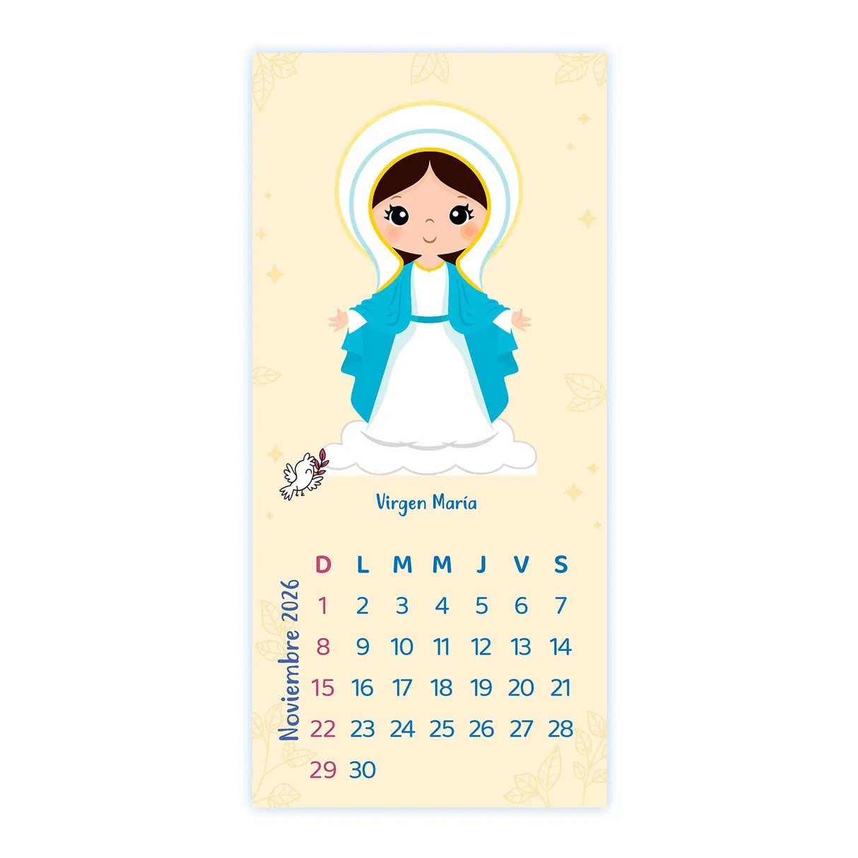 Calendario Caminando con.... María Infantil 2026