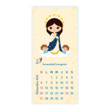 Calendario Caminando con.... María Infantil 2026