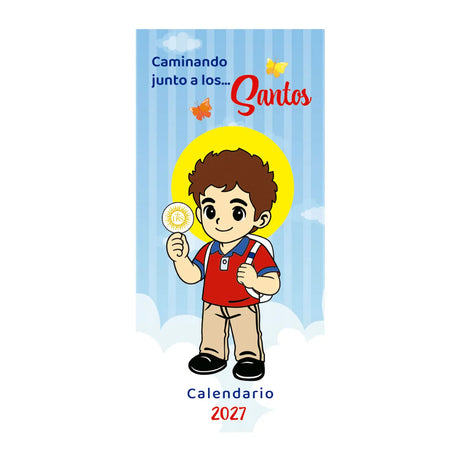 Calendario Infantil "Caminando con los santos" 2027