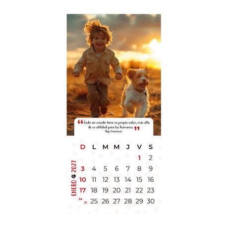 Calendario Mascotas 2027