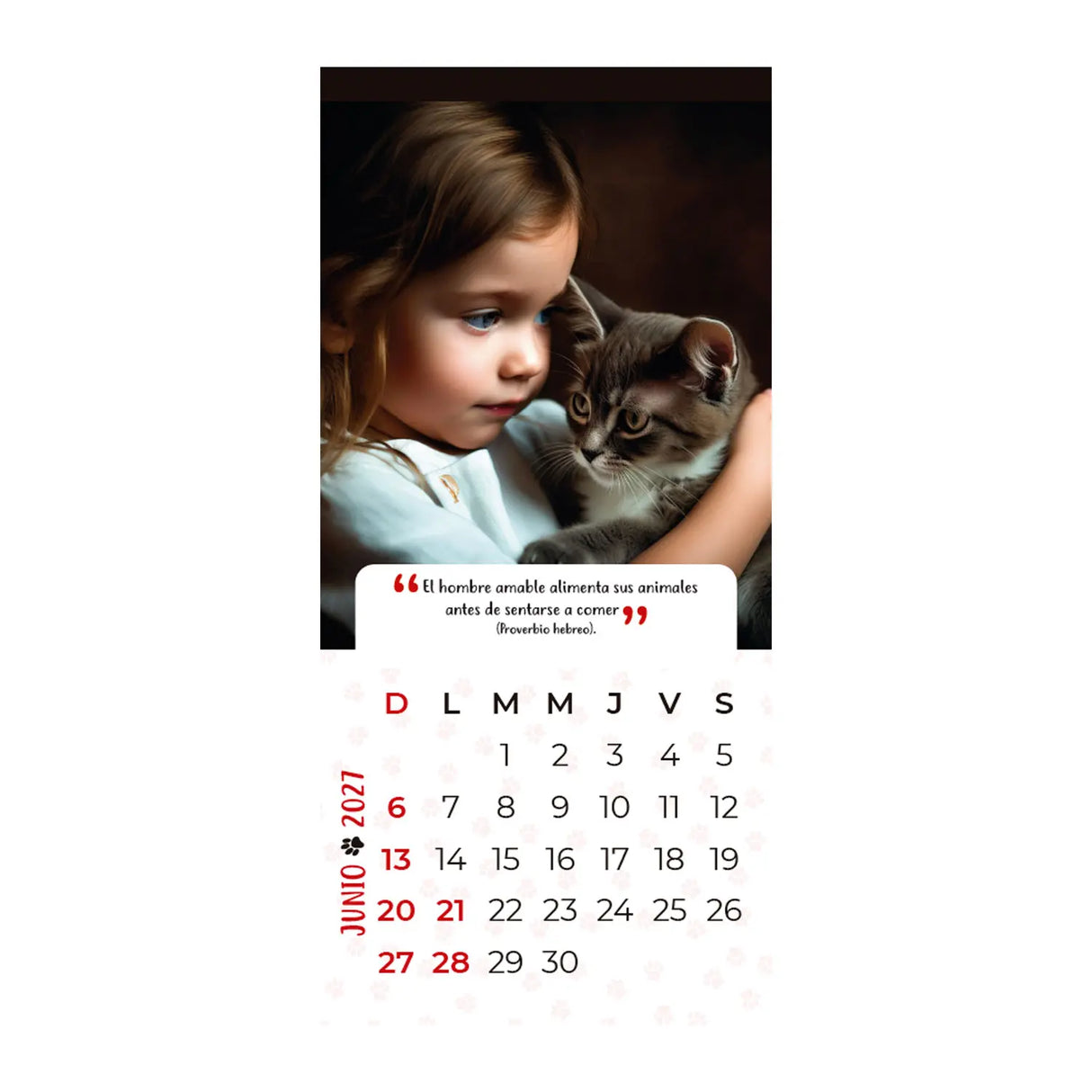 Calendario Mascotas 2027
