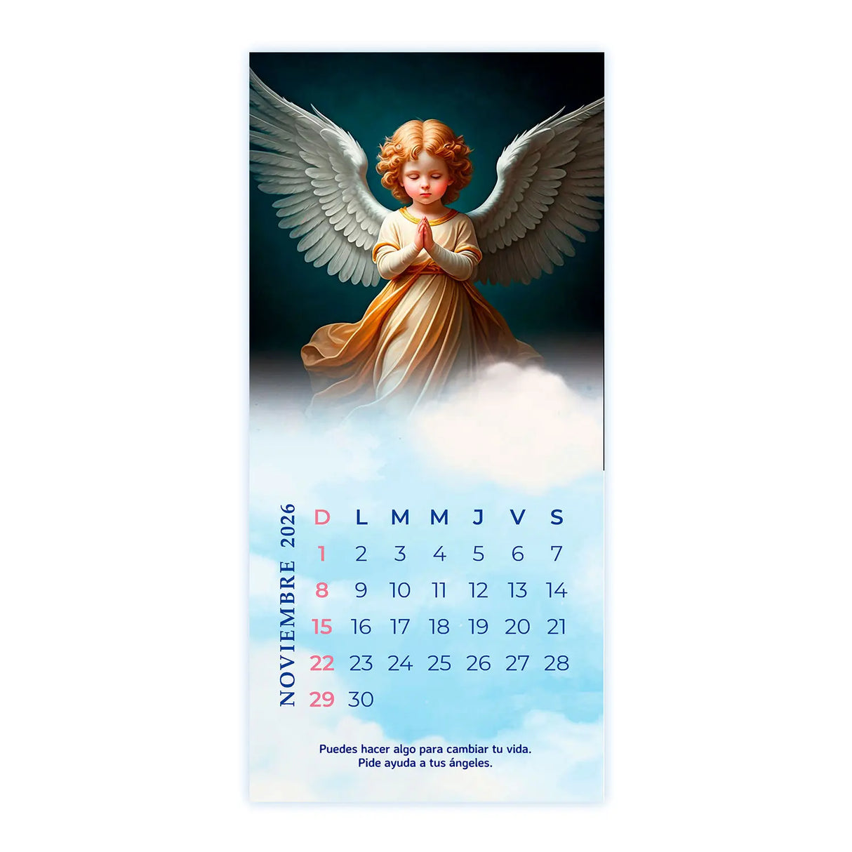 Calendario Ángeles 2026