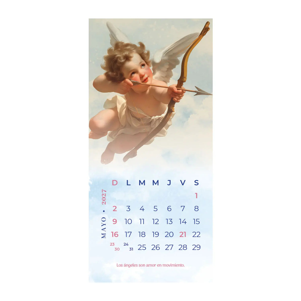 Calendario Ángeles 2027