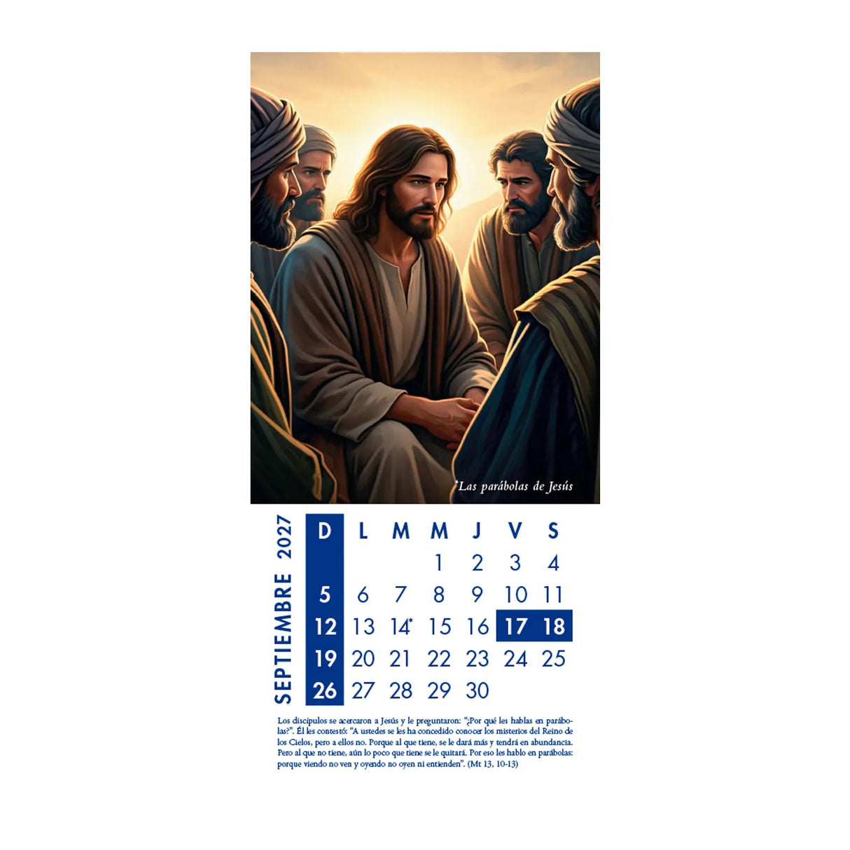 Calendario Bíblico 2027