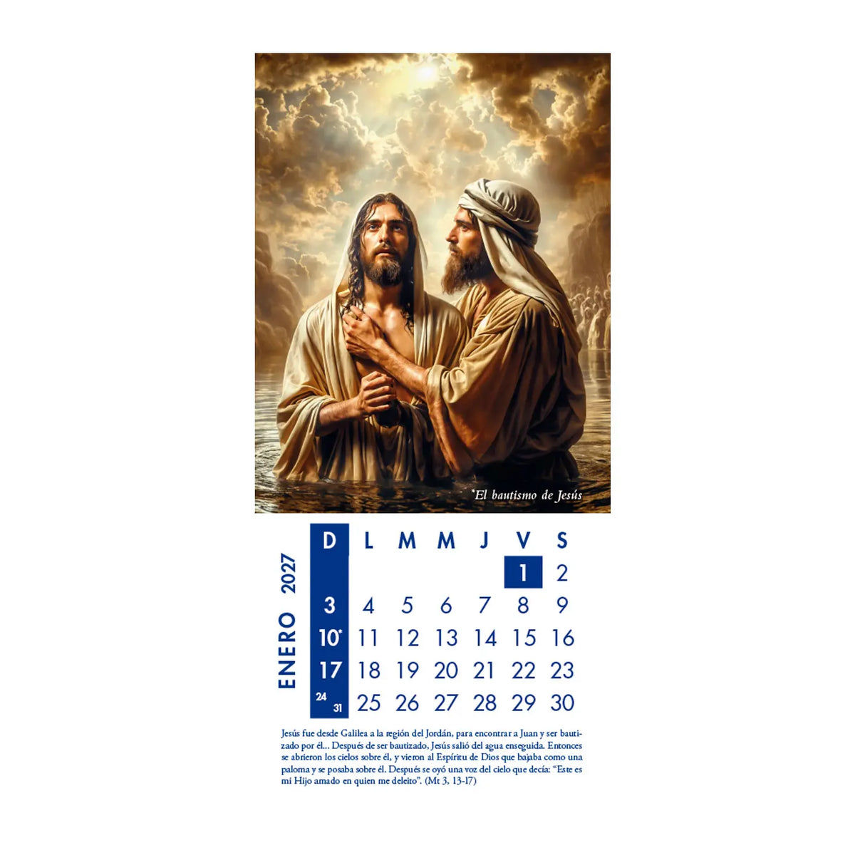 Calendario Bíblico 2027