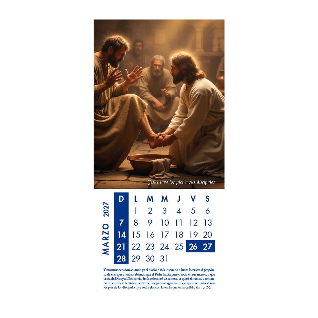Calendario Bíblico 2027