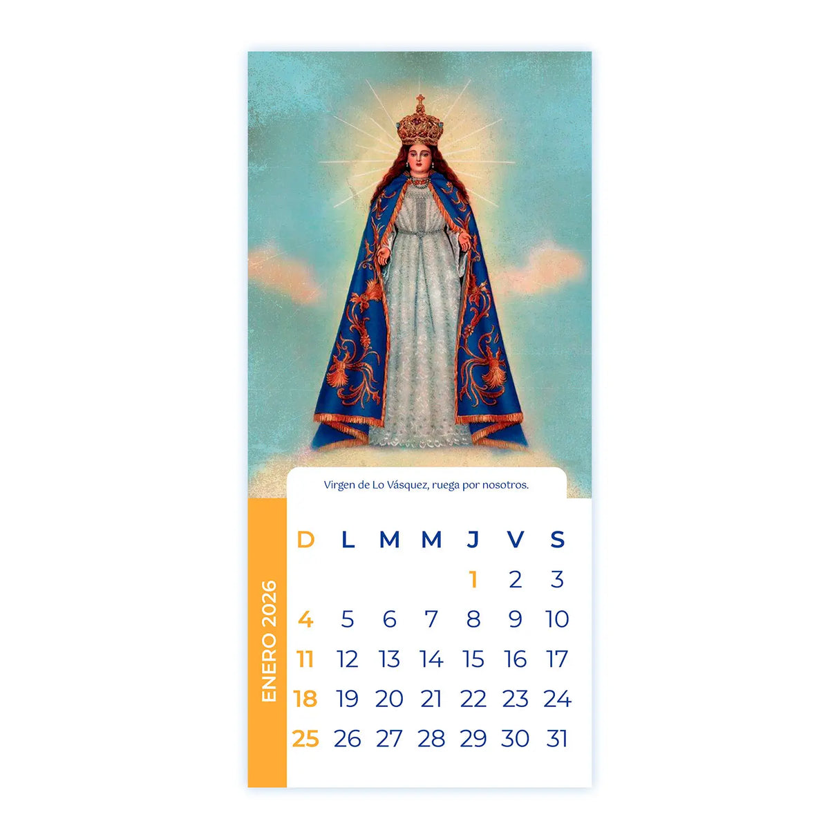 Calendario Purísima de Lo Vásquez