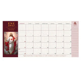 Calendario Planificador Sagrado Corazón 2027 (Para Escritorio)