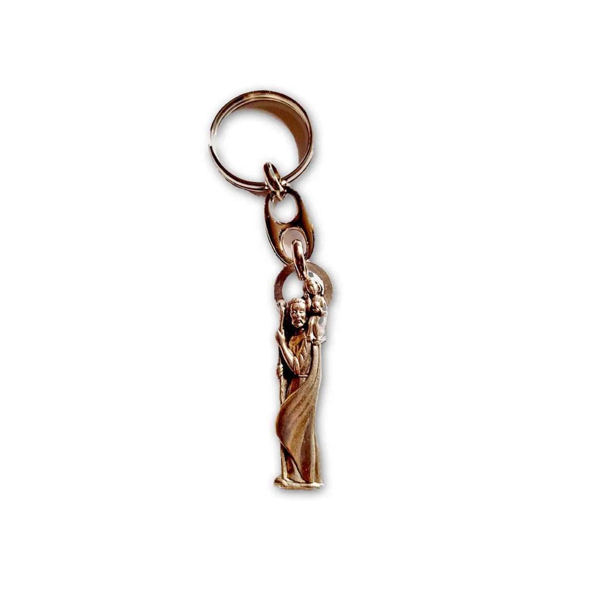 Saint Christopher keychain