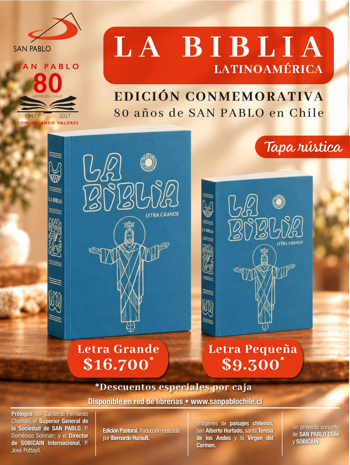 La Biblia Latinoamérica – Letra Chica - rustica Edición Conmemorativa