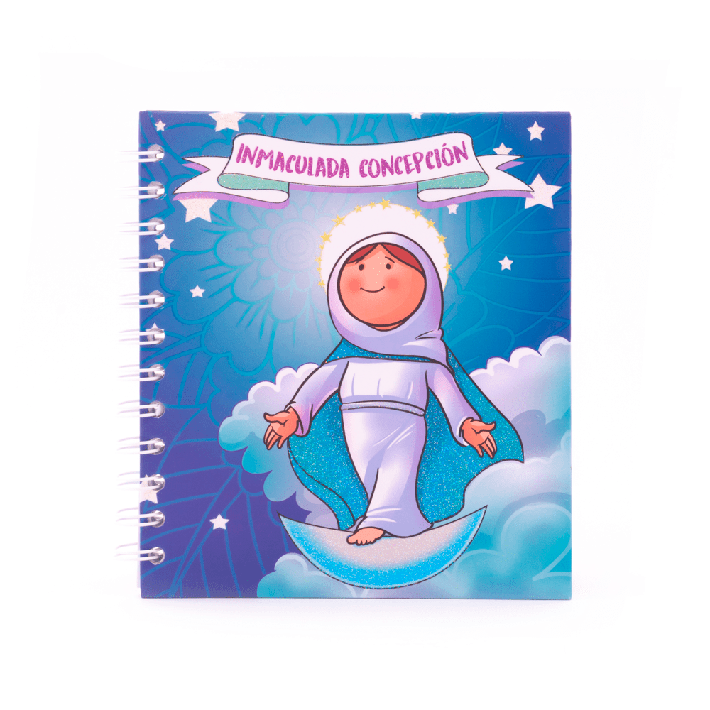 Cuaderno Tipo Agenda - Inmaculada Concepción
