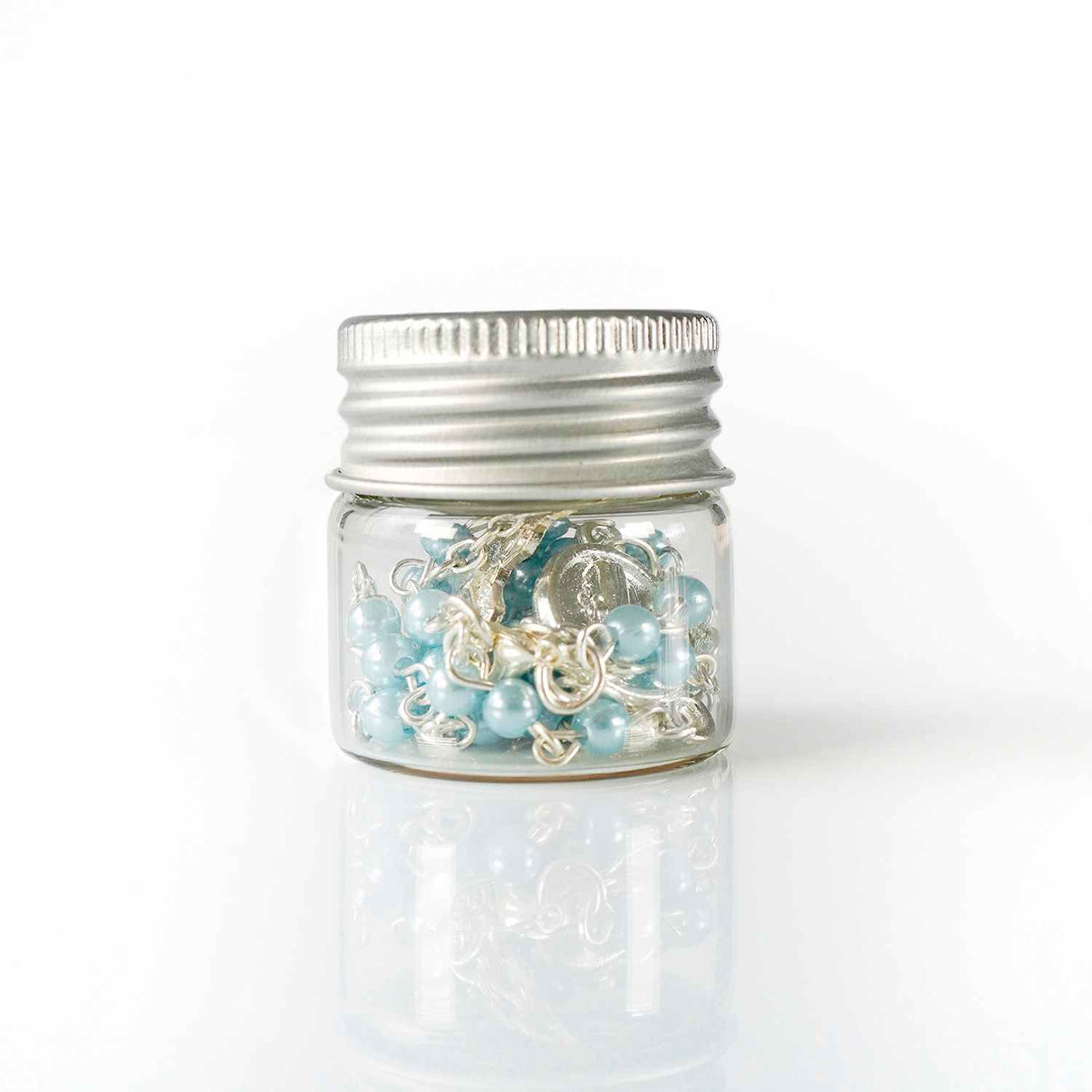 Rosario Redondo Botella 4 mm.