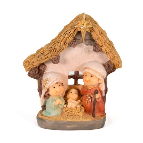 Nacimiento Niño Luz 12 cms. (Resina)