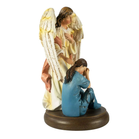 Ángel de la Guarda Doctora 18 cms. (Resina)
