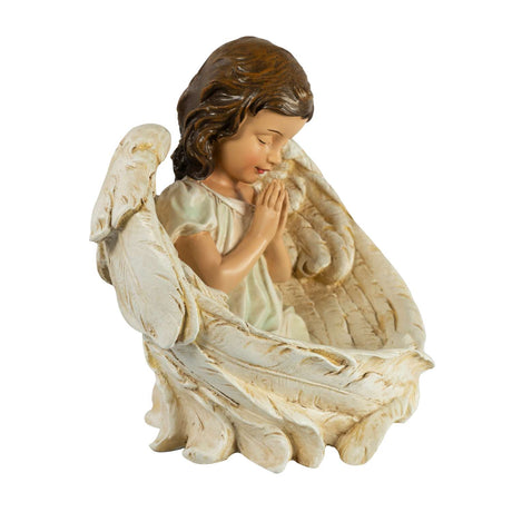 Ángel y Veladora 23 cms.