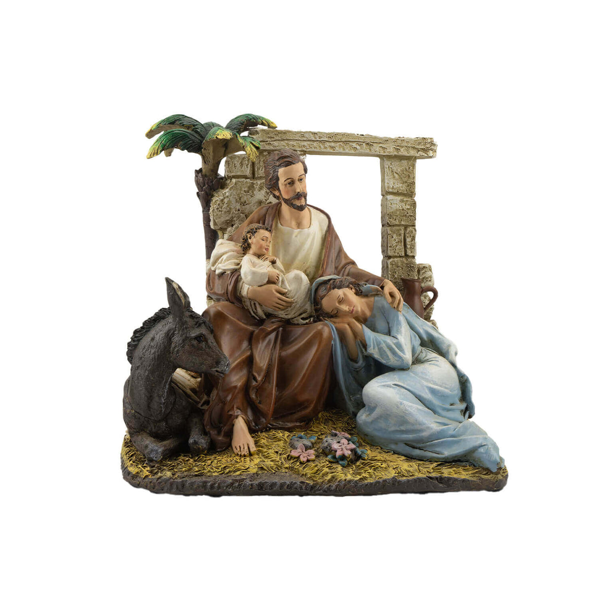 Nacimiento Humildad 18 cms. ( Resina)