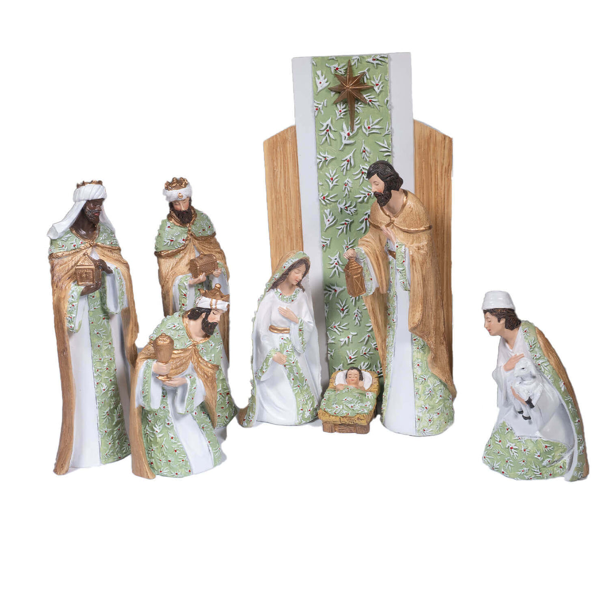 Nacimiento Especial Verde 33 cm (Resina)