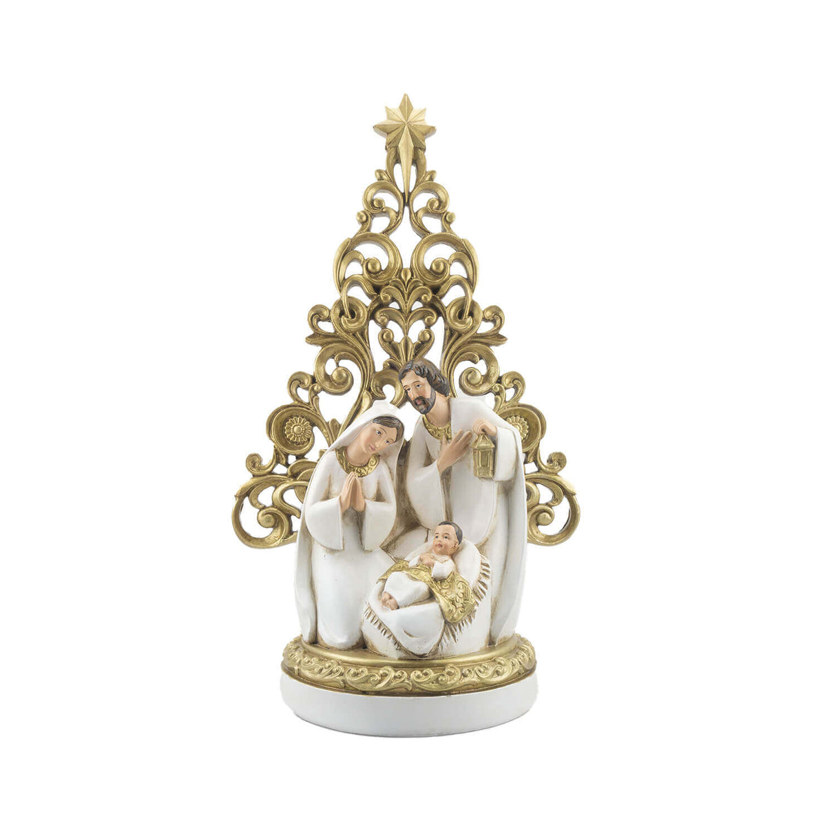 Nacimiento Solido 32  cm (Resina)