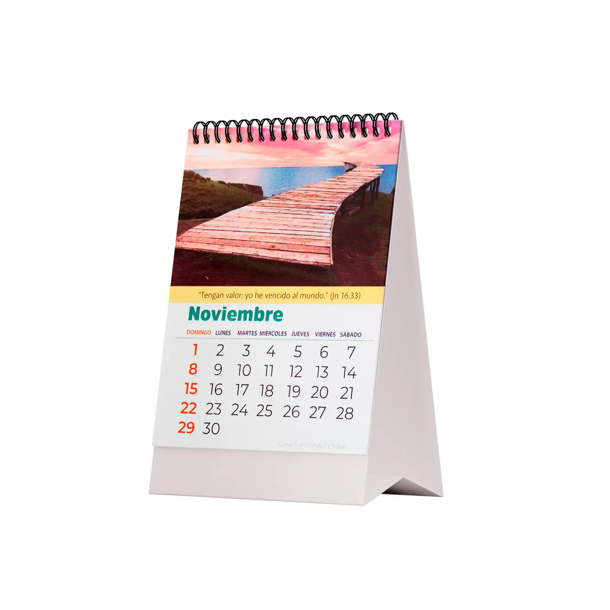 Calendario Escritorio Raíces del Sur 2026