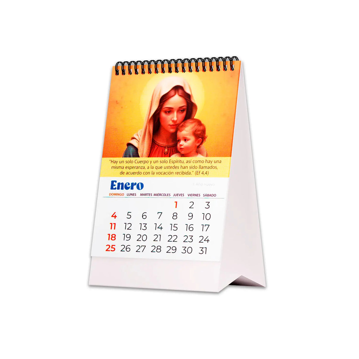 Calendario Escritorio Maria 2026