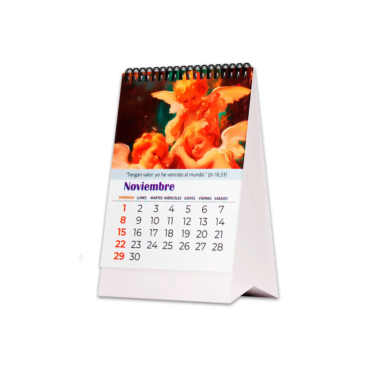 Calendario Escritorio Ángeles 2026
