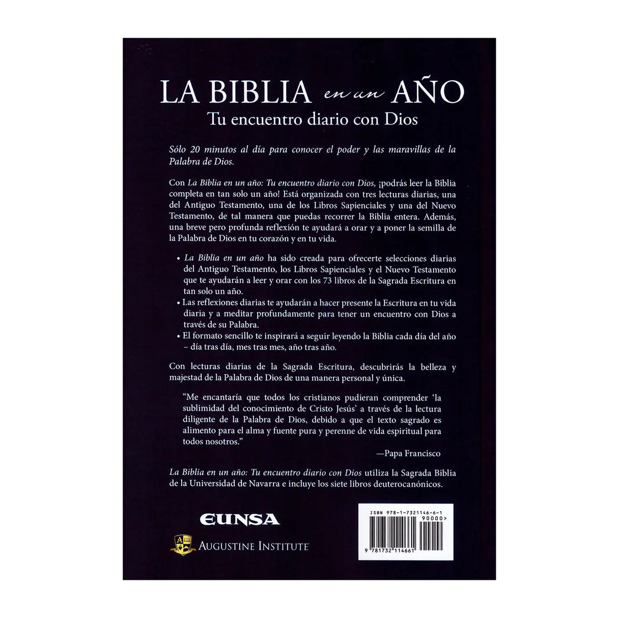 La Biblia en un año (Edición latinoamericana) Tu encuentro diario con Dios