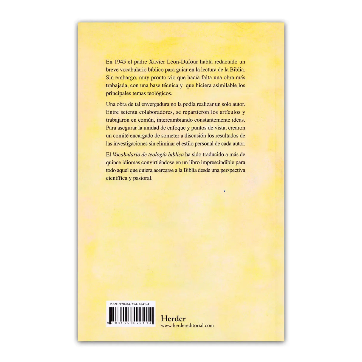 Vocabulario de Teología Bíblica