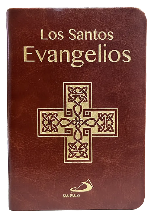 Los Santos Evangelios - (Mini bolsillo) Piel Dorada