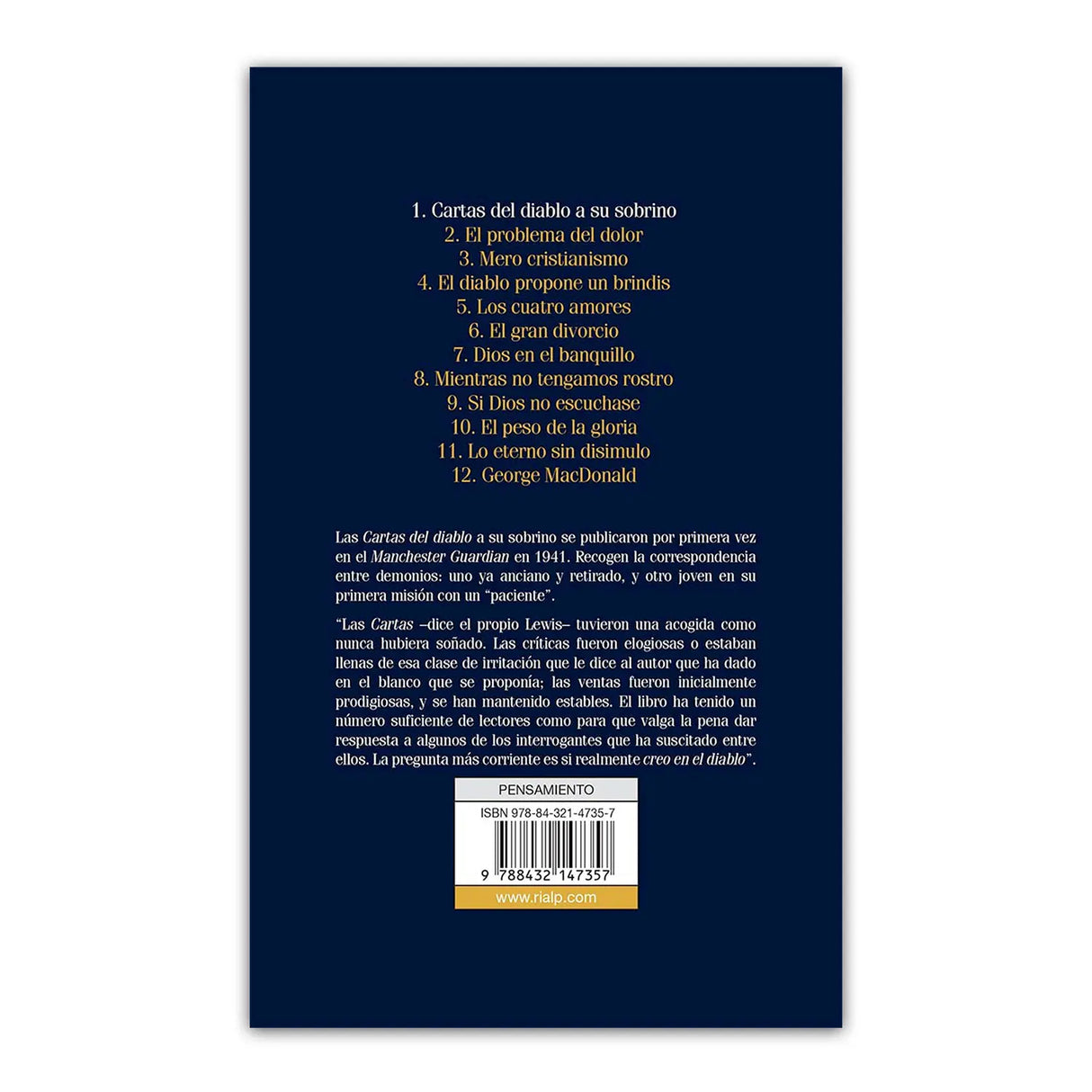 Cartas del diablo a su sobrino