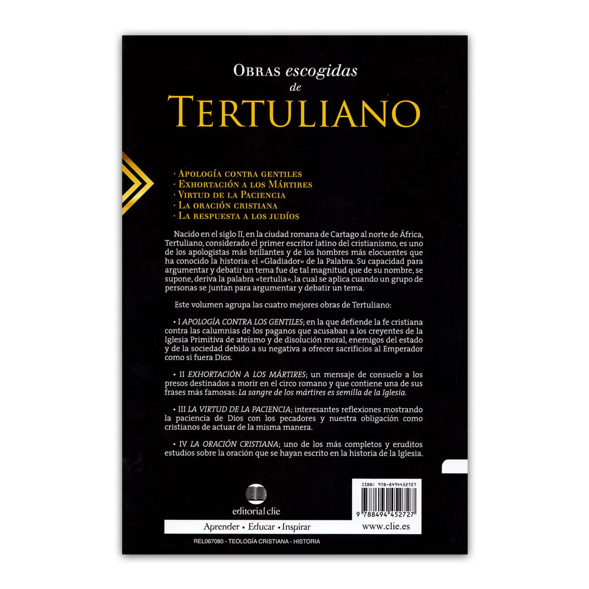 Obras escogidas de Tertuliano