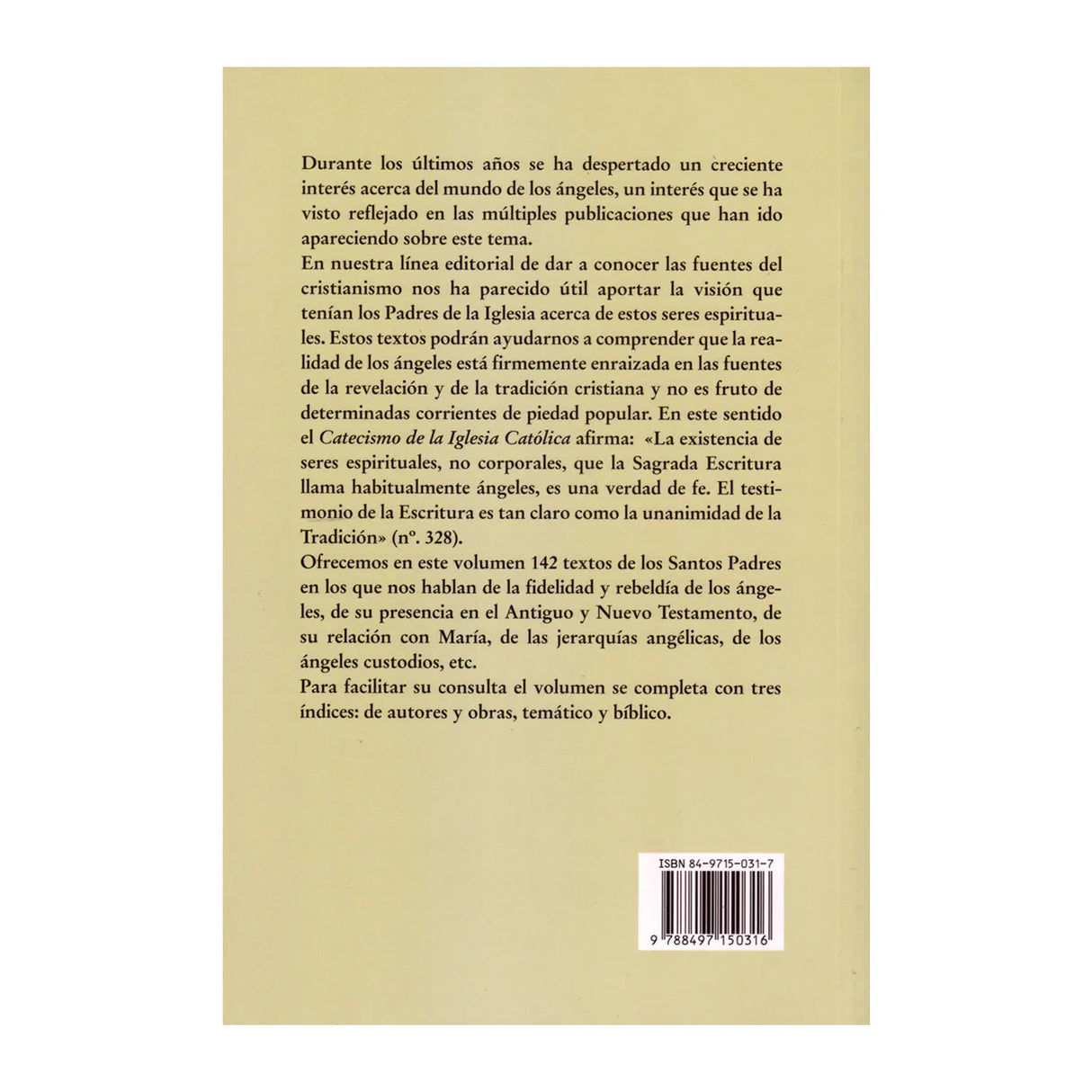 Los Ángeles en los Padres de la Iglesia