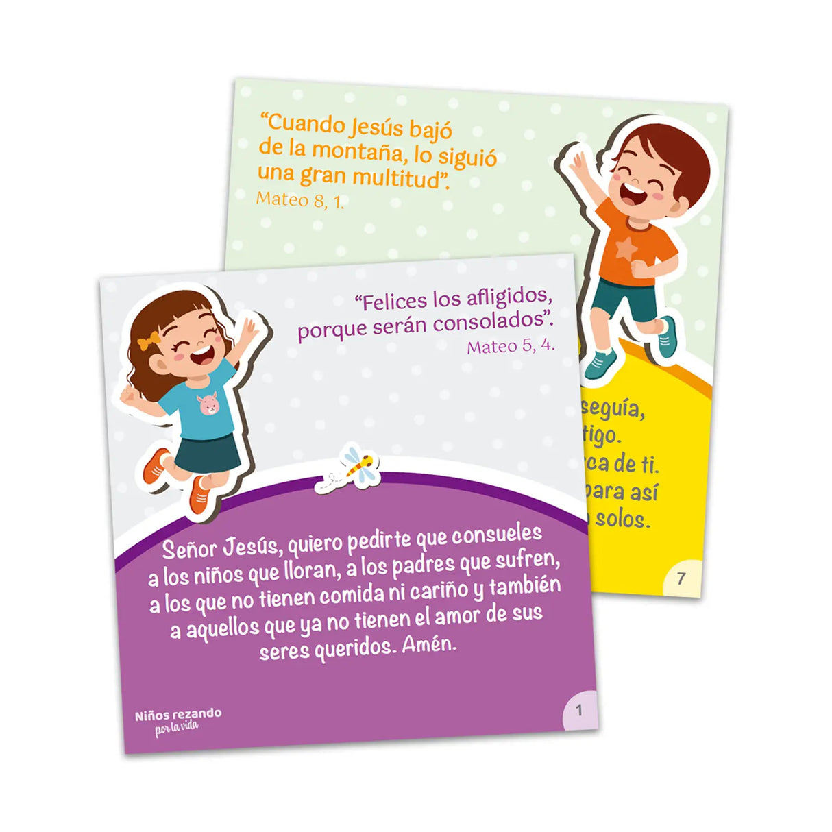 Niños rezando por la vida – caja