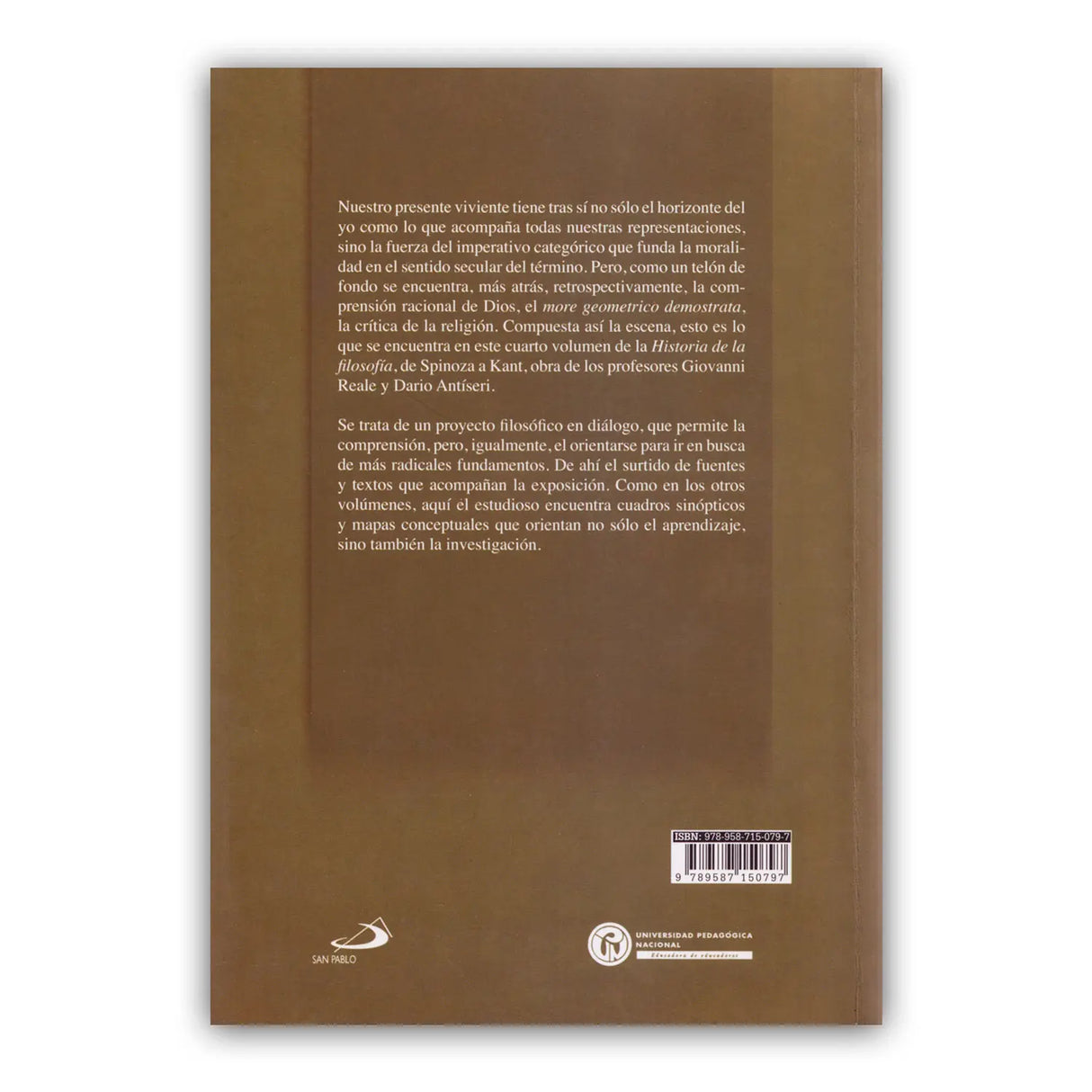 History of Philosophy – From Spinoza to Kant
