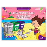 Una enorme casa al aire libre – Libro para Colorear