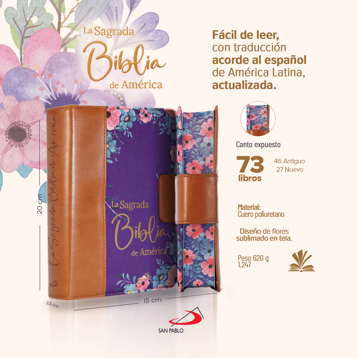 La Sagrada Biblias de América canto Floral