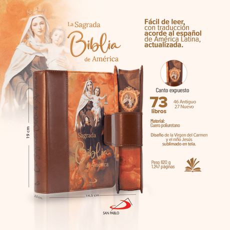 La Sagrada Biblia de América canto virgen del Carmen
