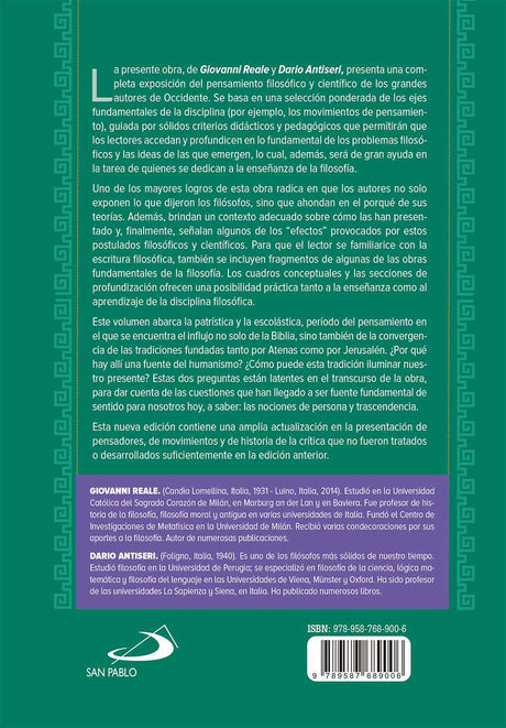 Historia de la Filosofía Tomo 2 - Edición Renovada (Copia)