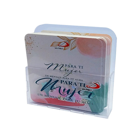 Para Ti mujer - Un mensaje para tu alma - Caja Acrilica