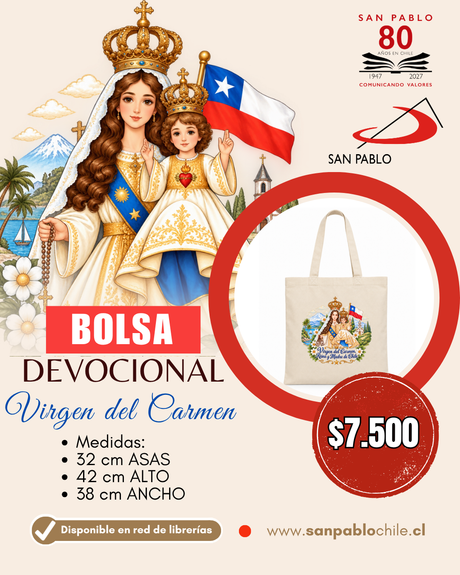 Bolsa Virgen del Carmen - 100 años de su coronación
