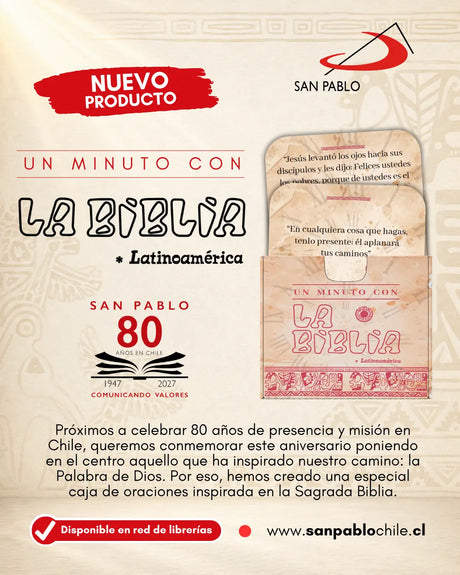 Caja  Un Minuto con La Biblia