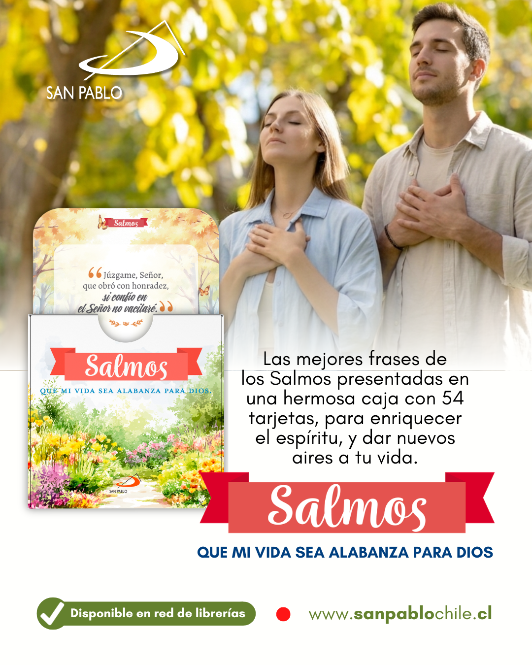 Caja  Salmos - que mi vida sea alabanza para Dios
