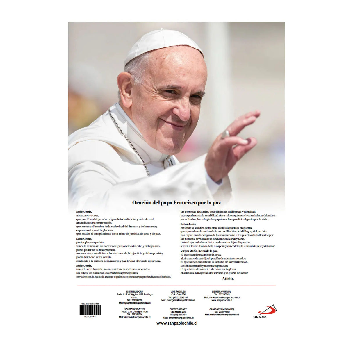 Calendario Católico 2026 - Portada Jesús (EDICIÓN LIMITADA)