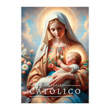 Calendario Católico 2026 - Portada Maria y niño