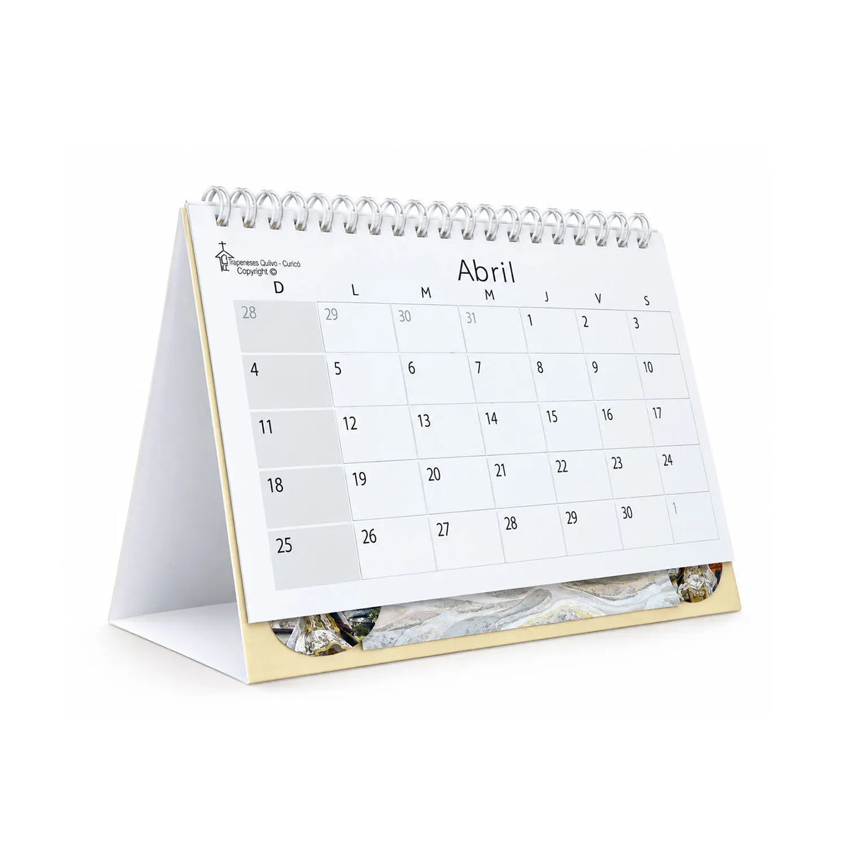 CALENDARIO QUILVO ESCRITORIO 2027