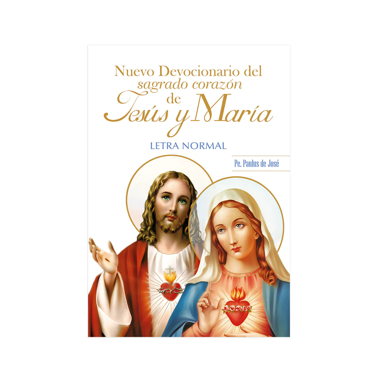 Nuevo Devocionario del Sagrado Corazón de Jesús y María – letra Normal