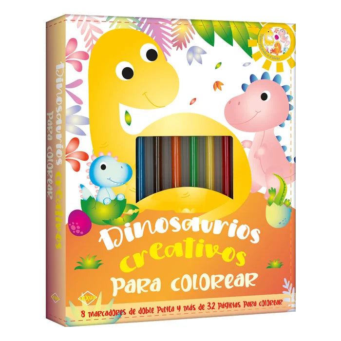 Dinosaurios Creativos para Colorear