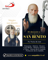 MI DEVOCIÓN A SAN BENITO - BOLSILLO